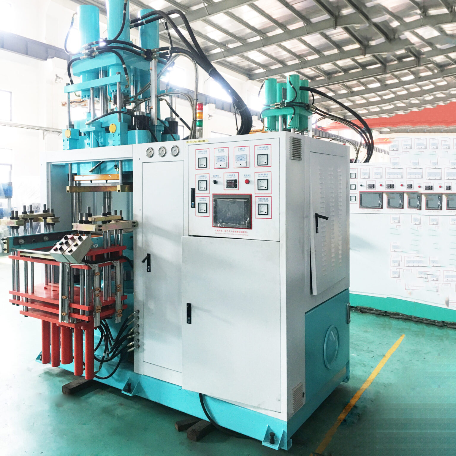 Vertical Rubber Injection Molding Machine | SANTSAI